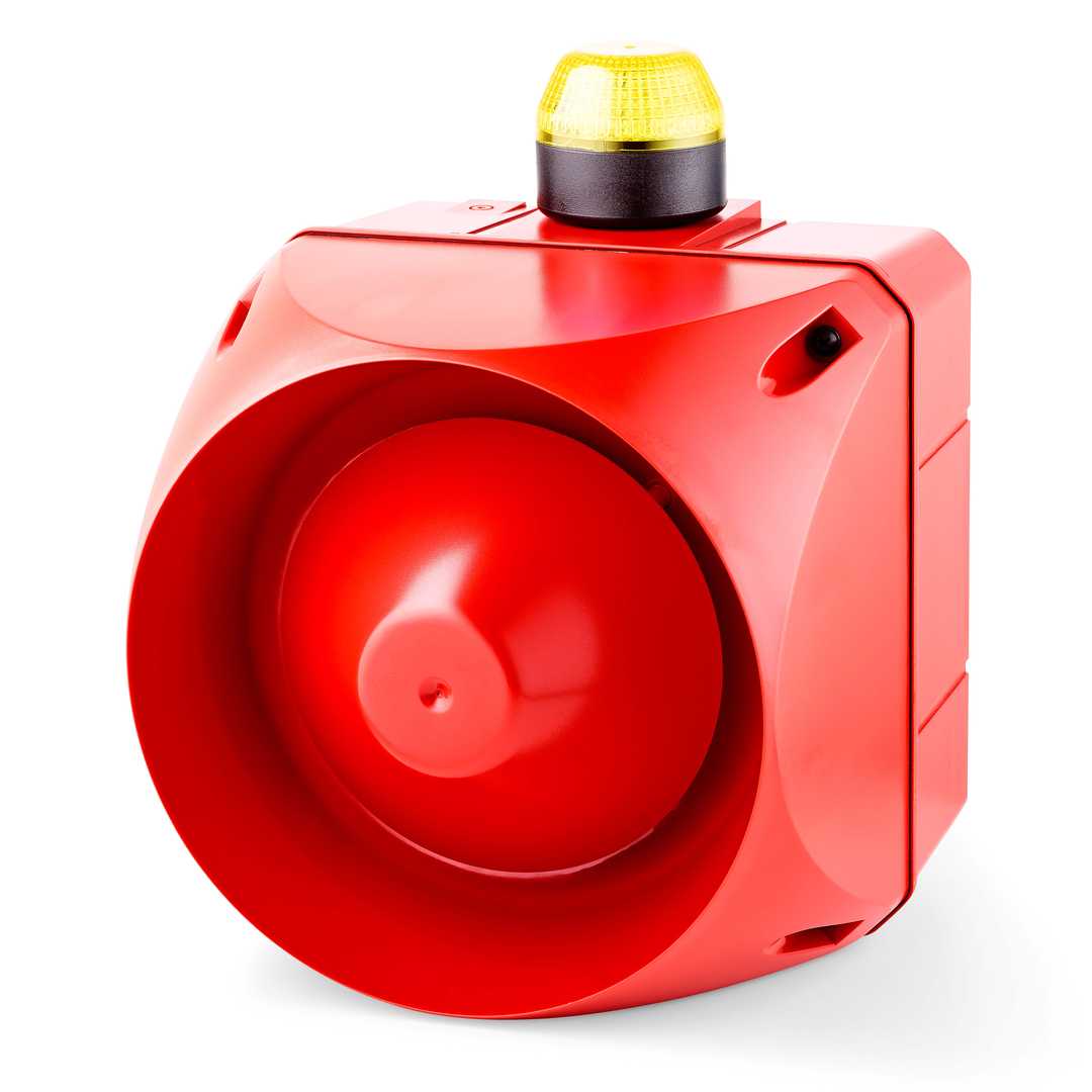 MultiTone Alarm Sounder A with Light Indicator TR Representações